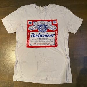 Budweiser shirt!